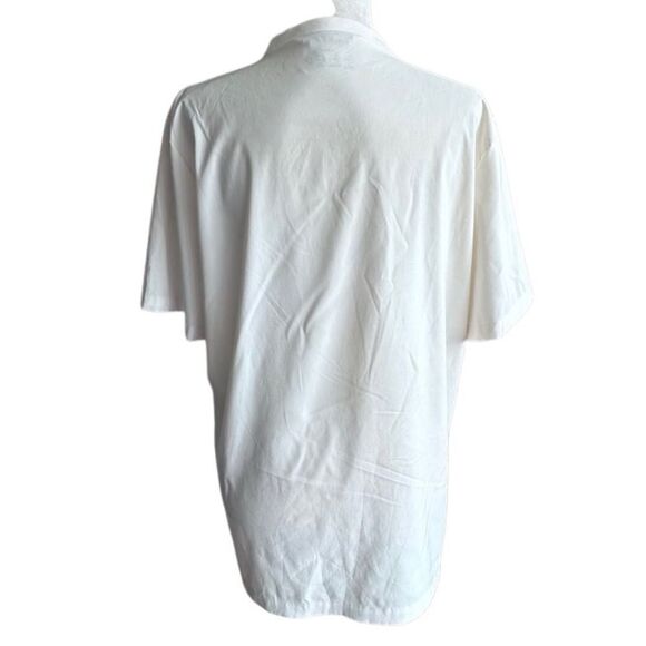 Zara Mens Slim Fit Pullover Top White Short Sleeve Tee SZ M - Picture 2 of 10